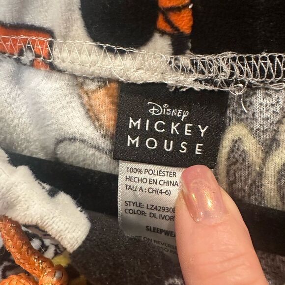 Disney’s Ladies Mickey/Minnie Halloween Sleep Jogger.Halloween Pajama Pants - - Picture 8 of 9